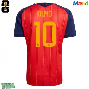 Spanien Dani Olmo #10 Replika Hjemmebanetrøje VM 2026 Kortærmet